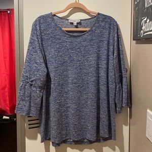 Southern lady bell sleeve top